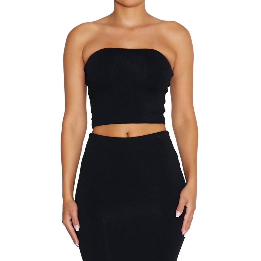 Naked Wardrobe Black Tube Top